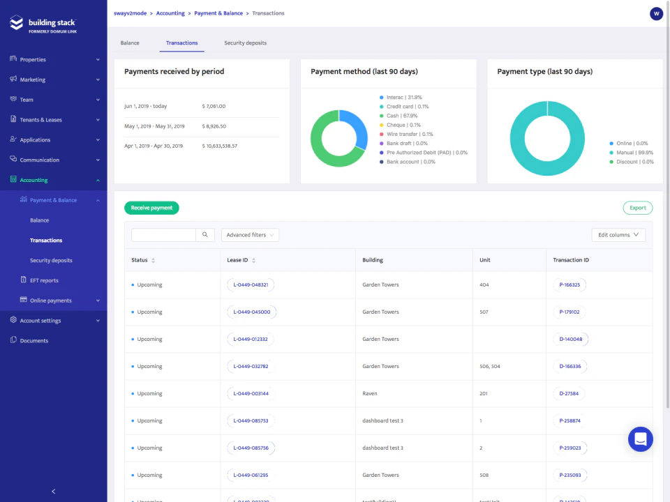 screenshot of Building Stack